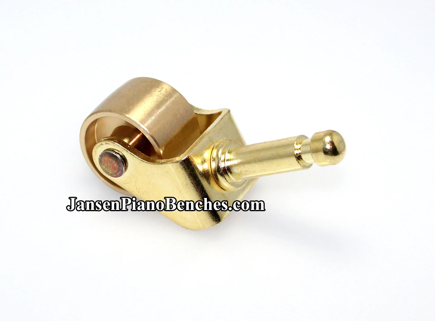 Brass Grand Piano Wheels 1-3/8" - Image 3