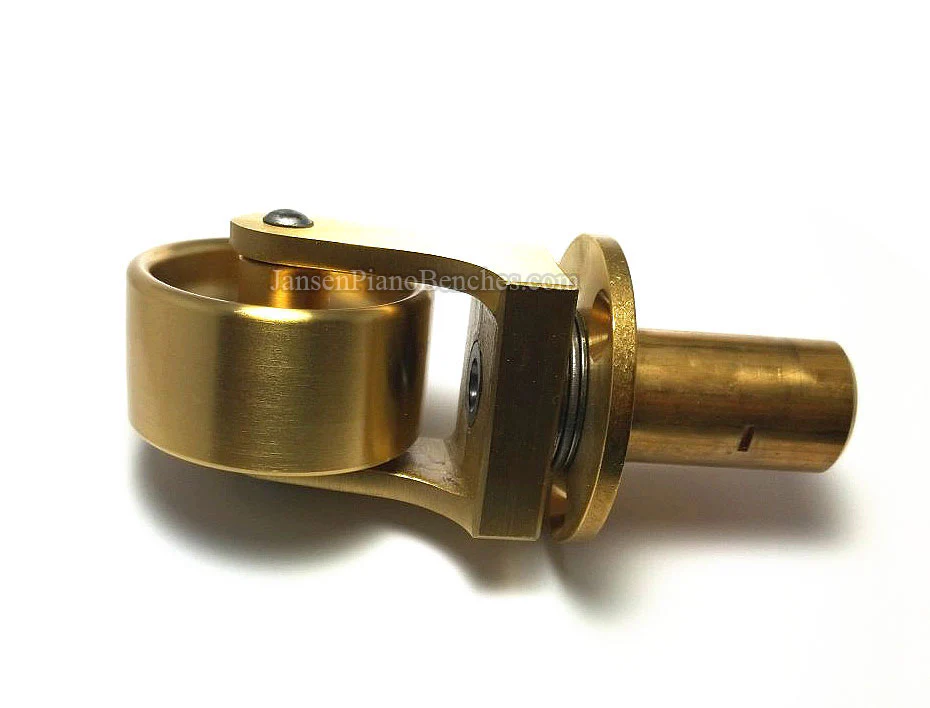 Brass Grand Piano Wheels 1" Width - Image 26
