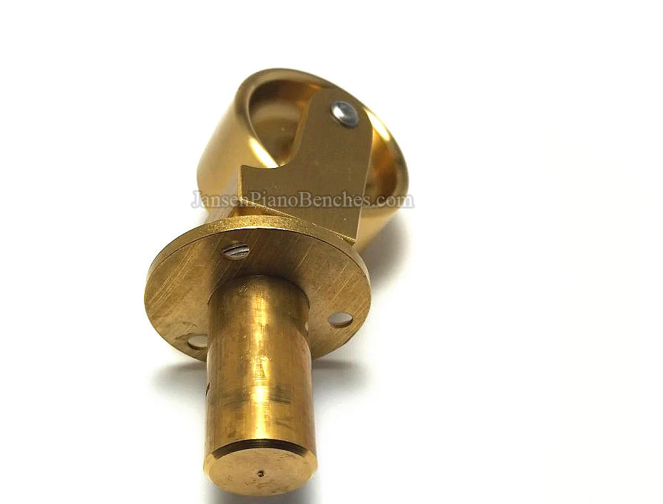 Brass Grand Piano Wheels 1" Width - Image 8