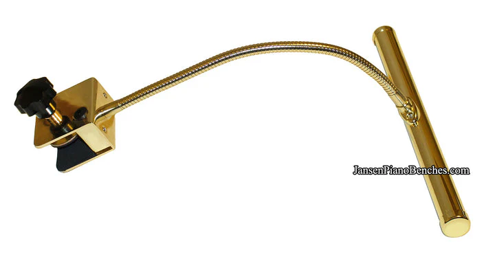 Brass LED Piano Lamp Clamp-on - Open Box - Image 2