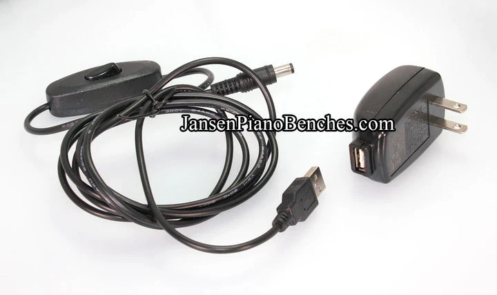 Brass LED Piano Lamp Clamp-on - Open Box - Image 3