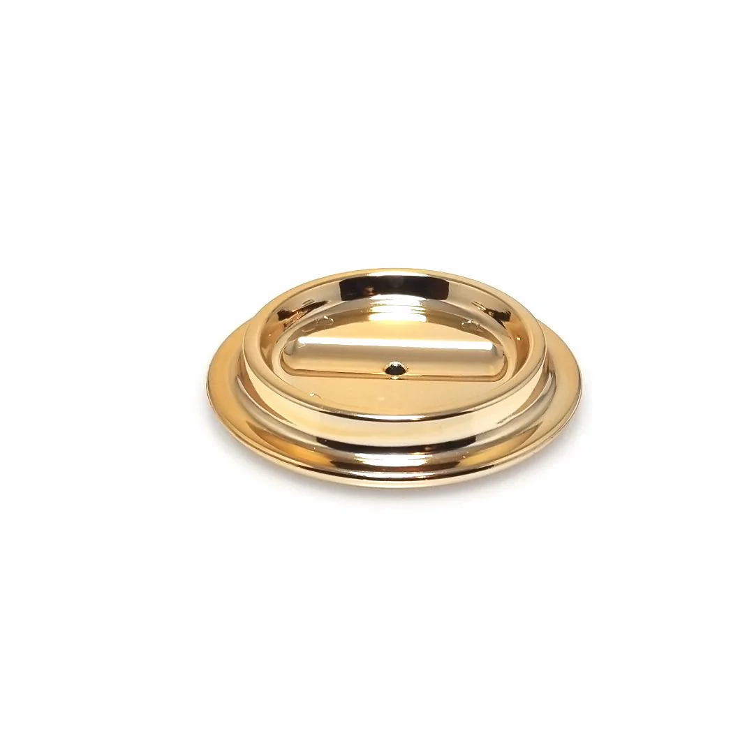 Brass Lucite Piano Caster Cup - Image 19