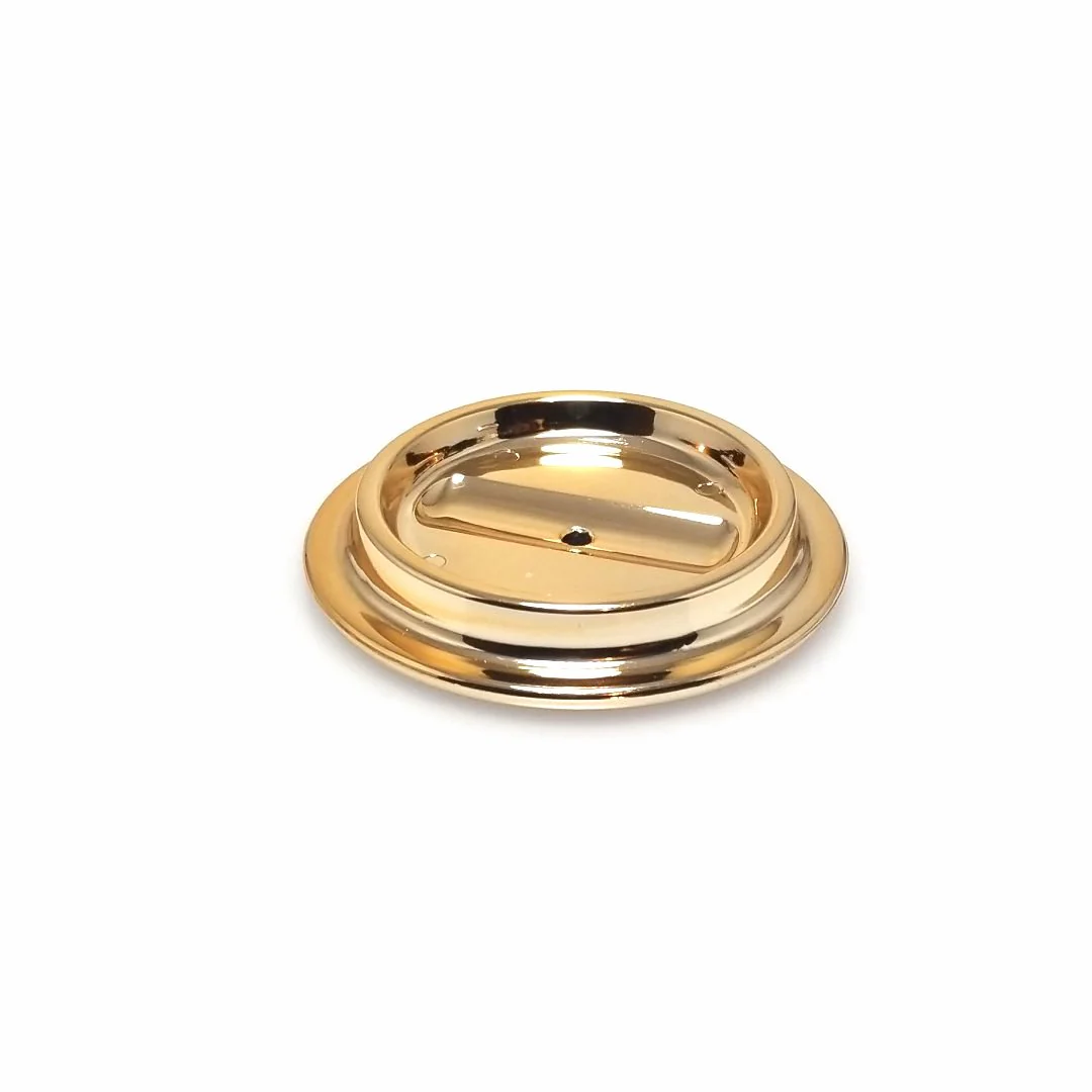 Brass Lucite Piano Caster Cup - Image 20