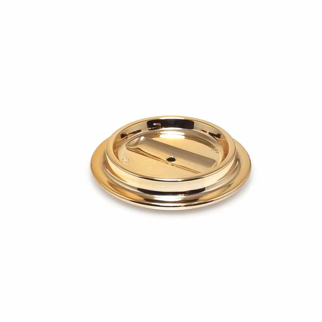 Brass Lucite Piano Caster Cup - Image 21