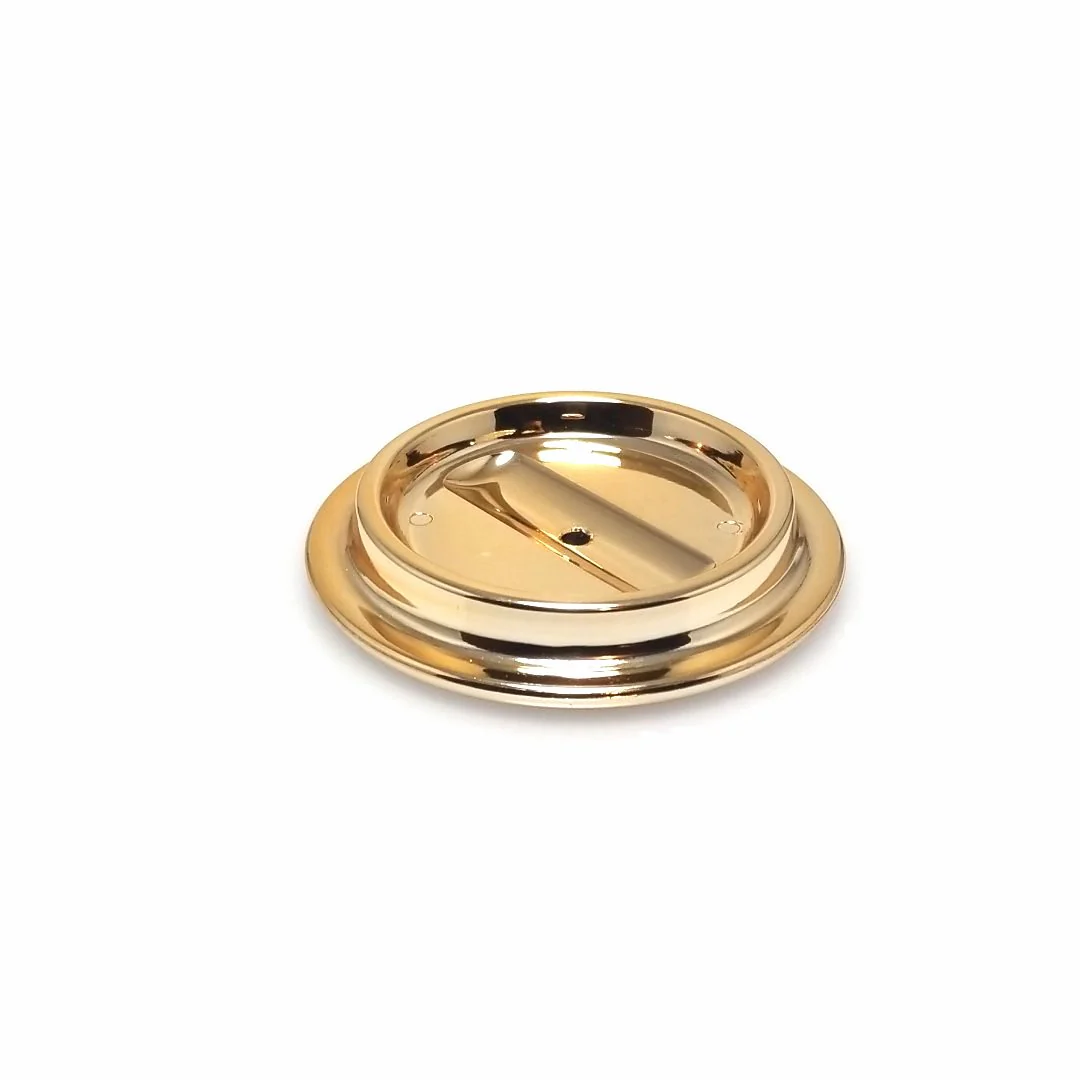Brass Lucite Piano Caster Cup - Image 22