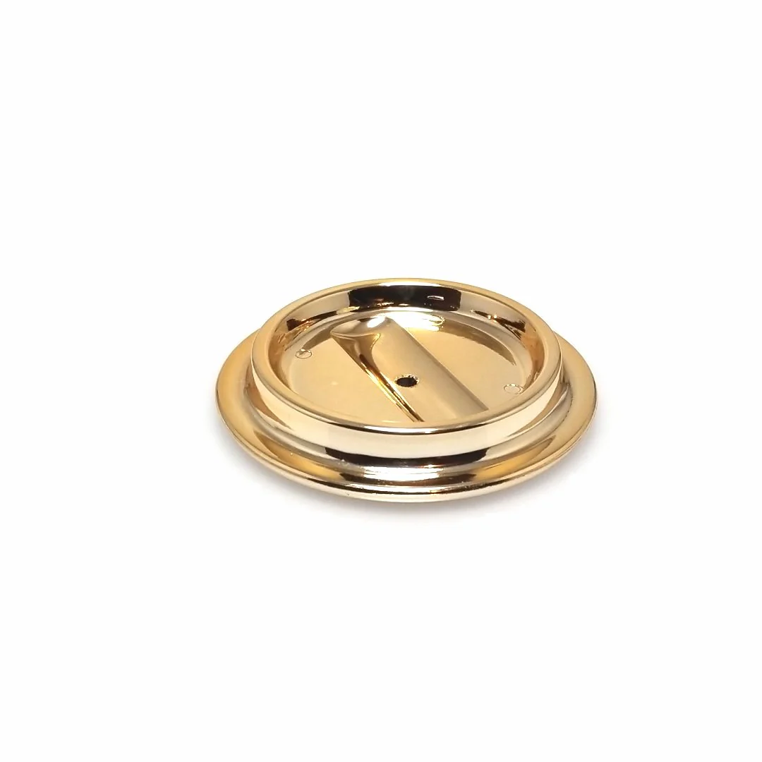 Brass Lucite Piano Caster Cup - Image 23