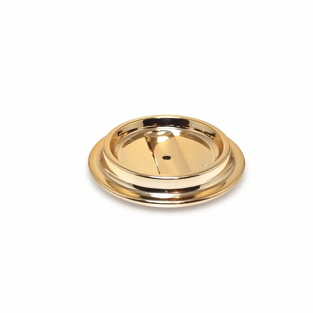 Brass Lucite Piano Caster Cup - Image 24