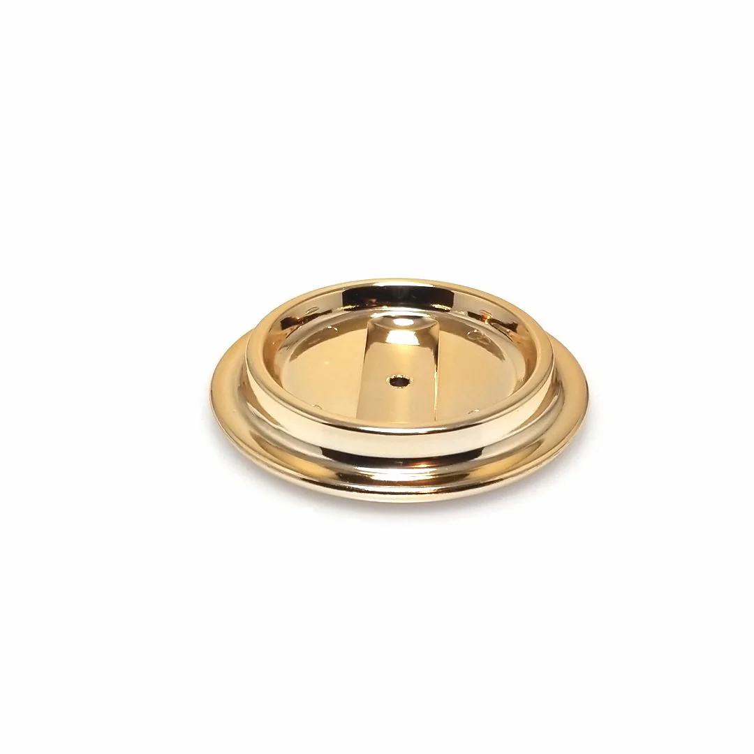 Brass Lucite Piano Caster Cup - Image 25
