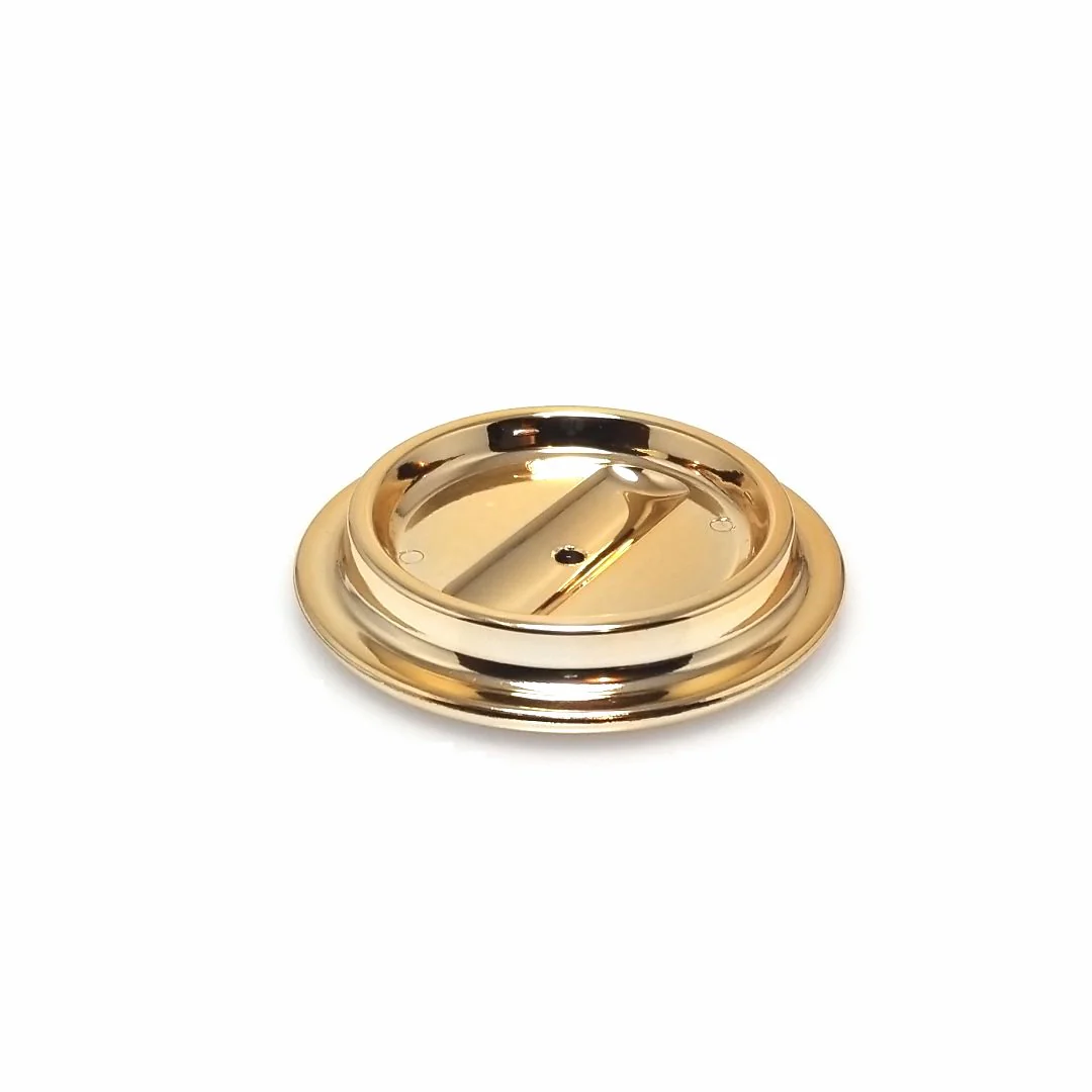 Brass Lucite Piano Caster Cup - Image 27