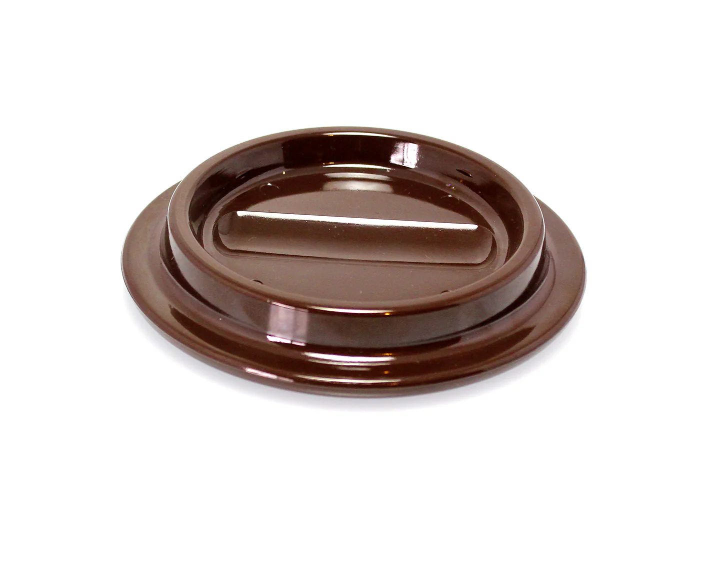 Brown Lucite Piano Caster Cups 4-1/2" - Image 4
