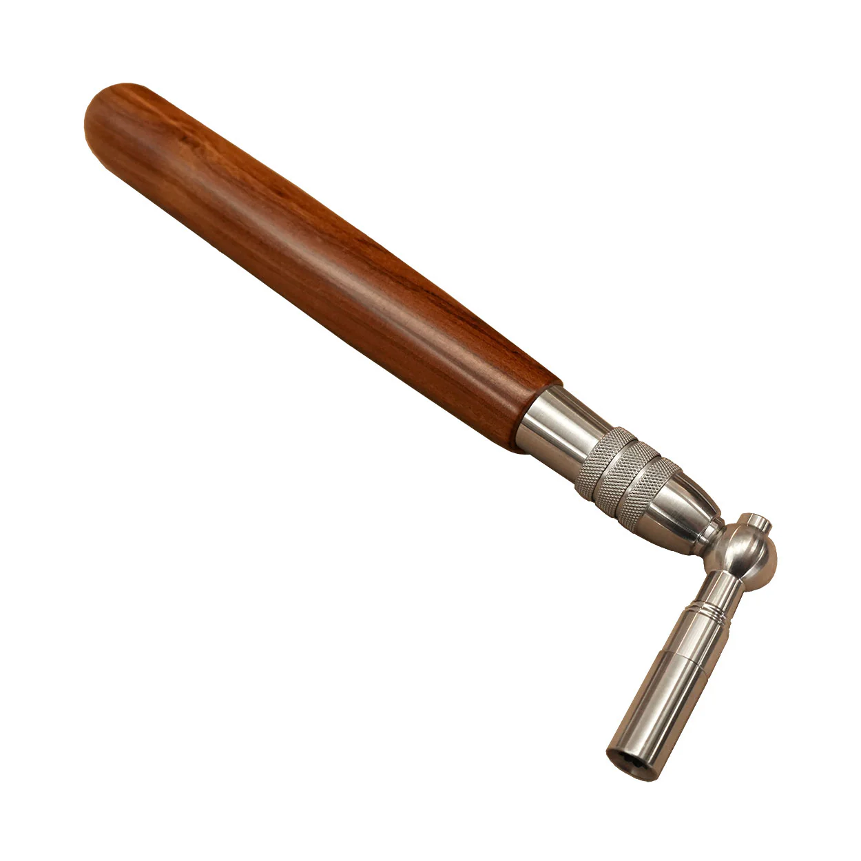 Classic Rosewood Piano Tuning Lever – Steel Shaft Tuning Hammer - Image 4