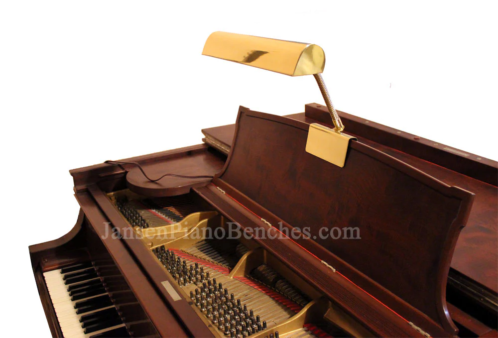 14" House of Troy Solid Brass Clip-on Piano Lamp - Image 3