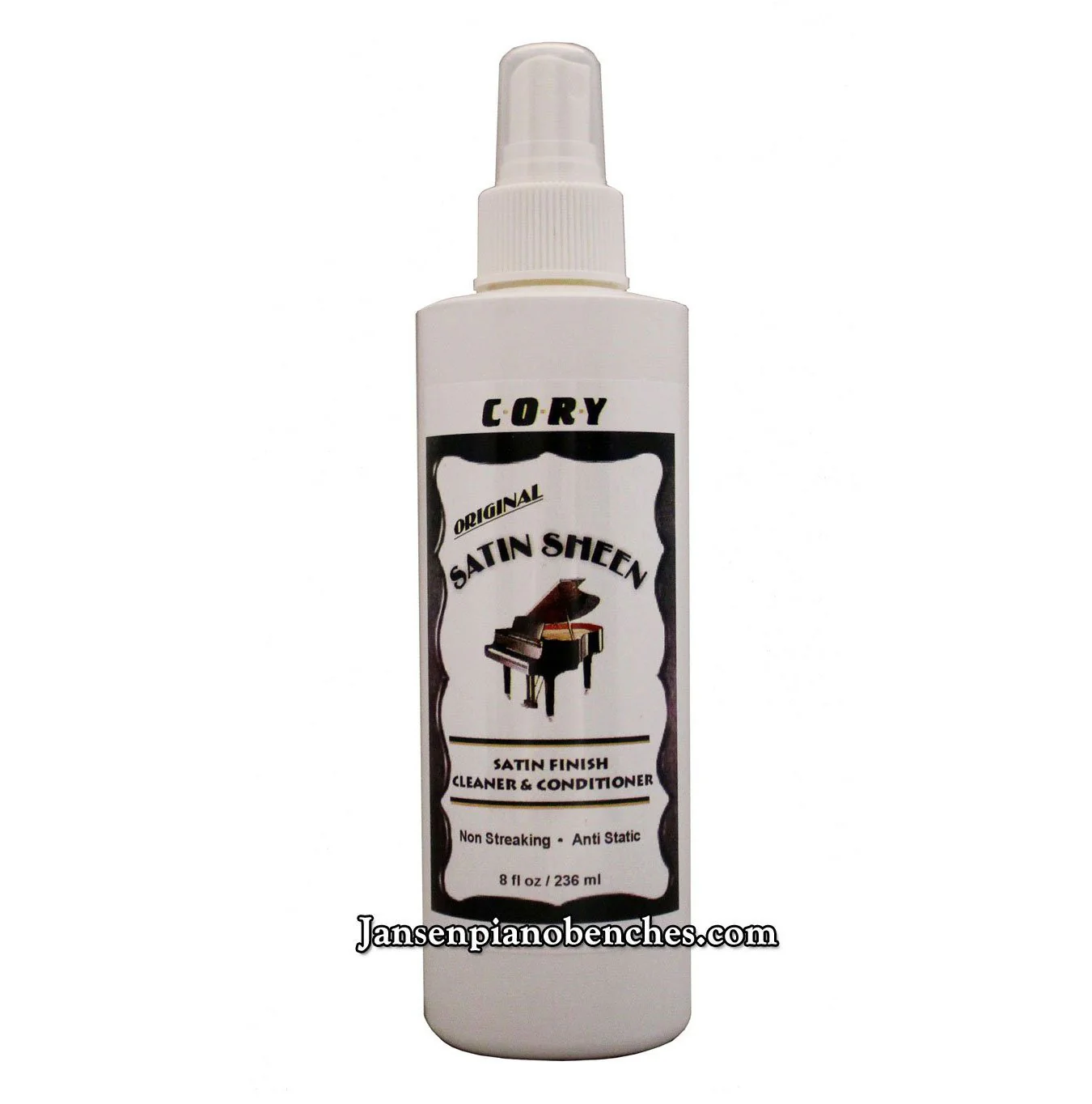 Cory Satin Sheen Piano Cleaner and Conditioner 8oz