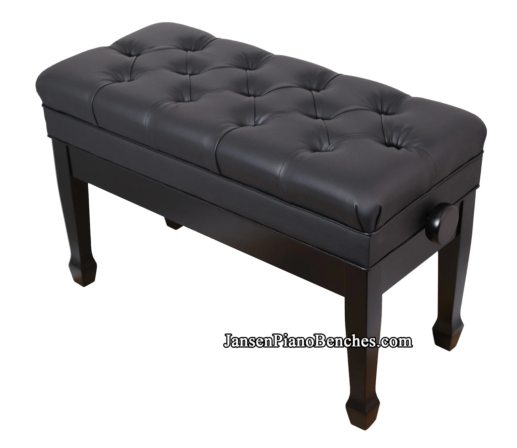 Duet Adjustable Piano Bench with Music Storage Compartment - Image 4