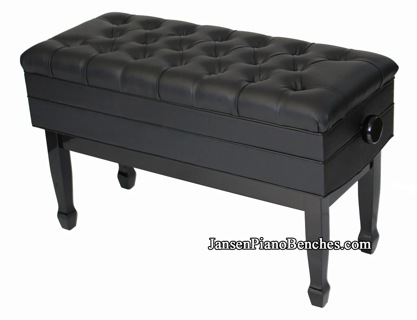 Duet Artist Piano Bench with Storage Compartment - Image 4