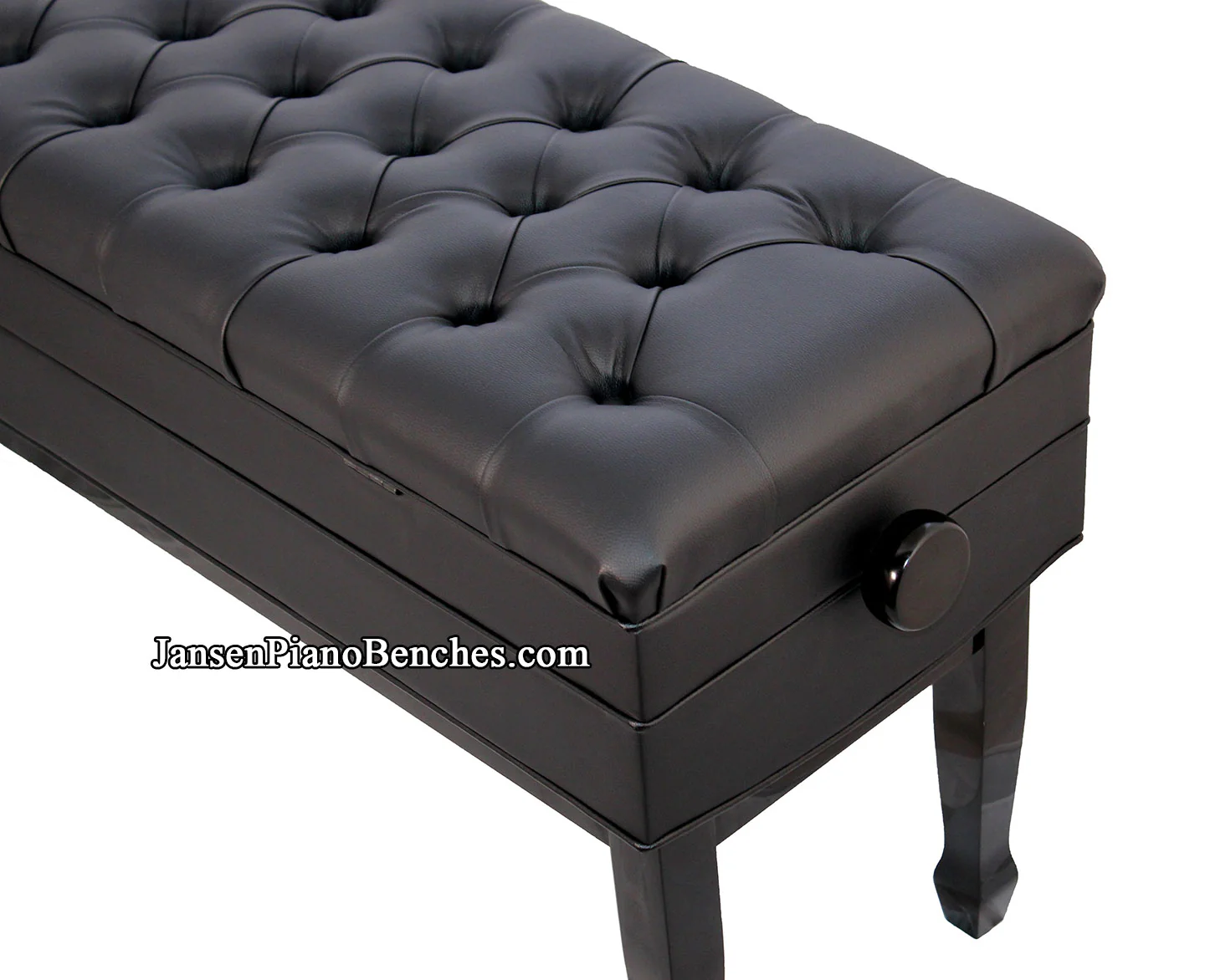 Duet Artist Piano Bench with Storage Compartment - Image 5