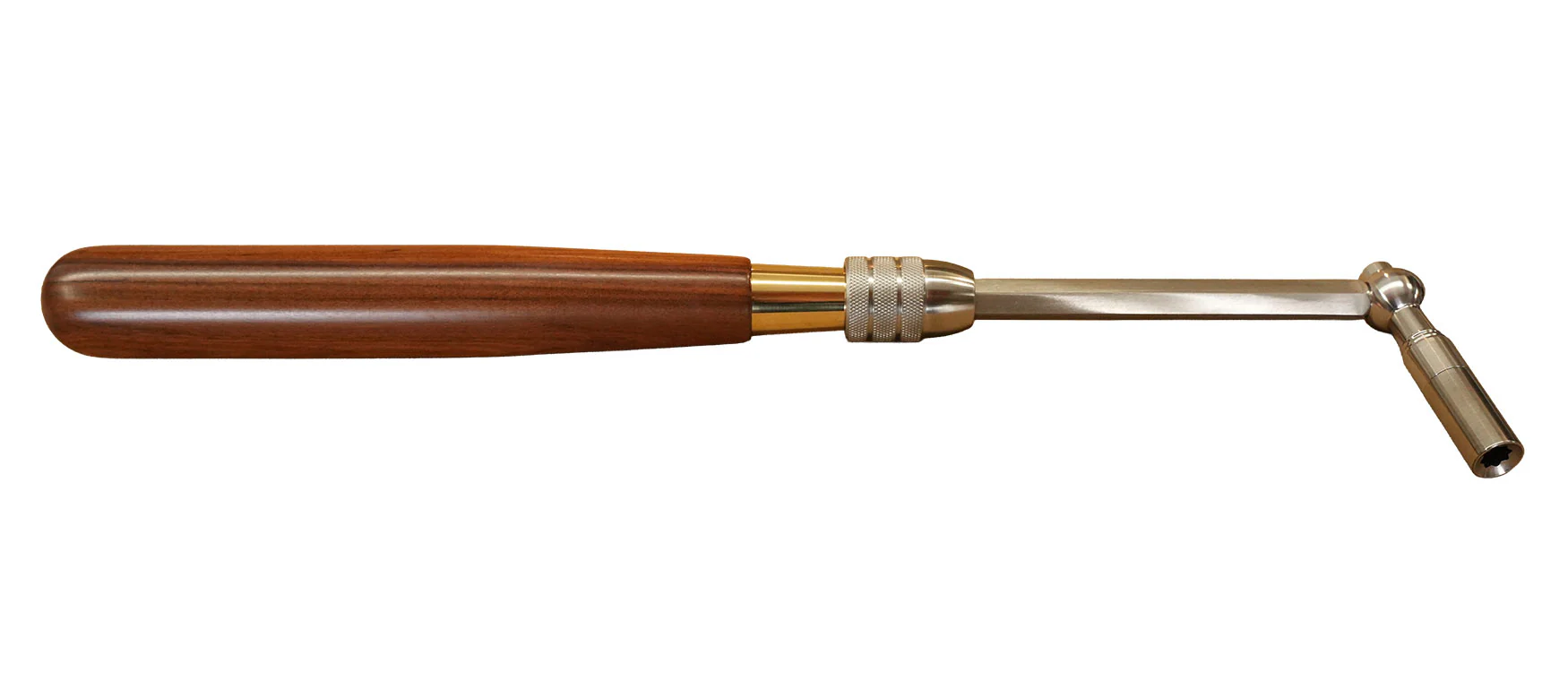 Extension Rosewood Piano Tuning Lever — Adjustable 11.5" to 17" - Image 4
