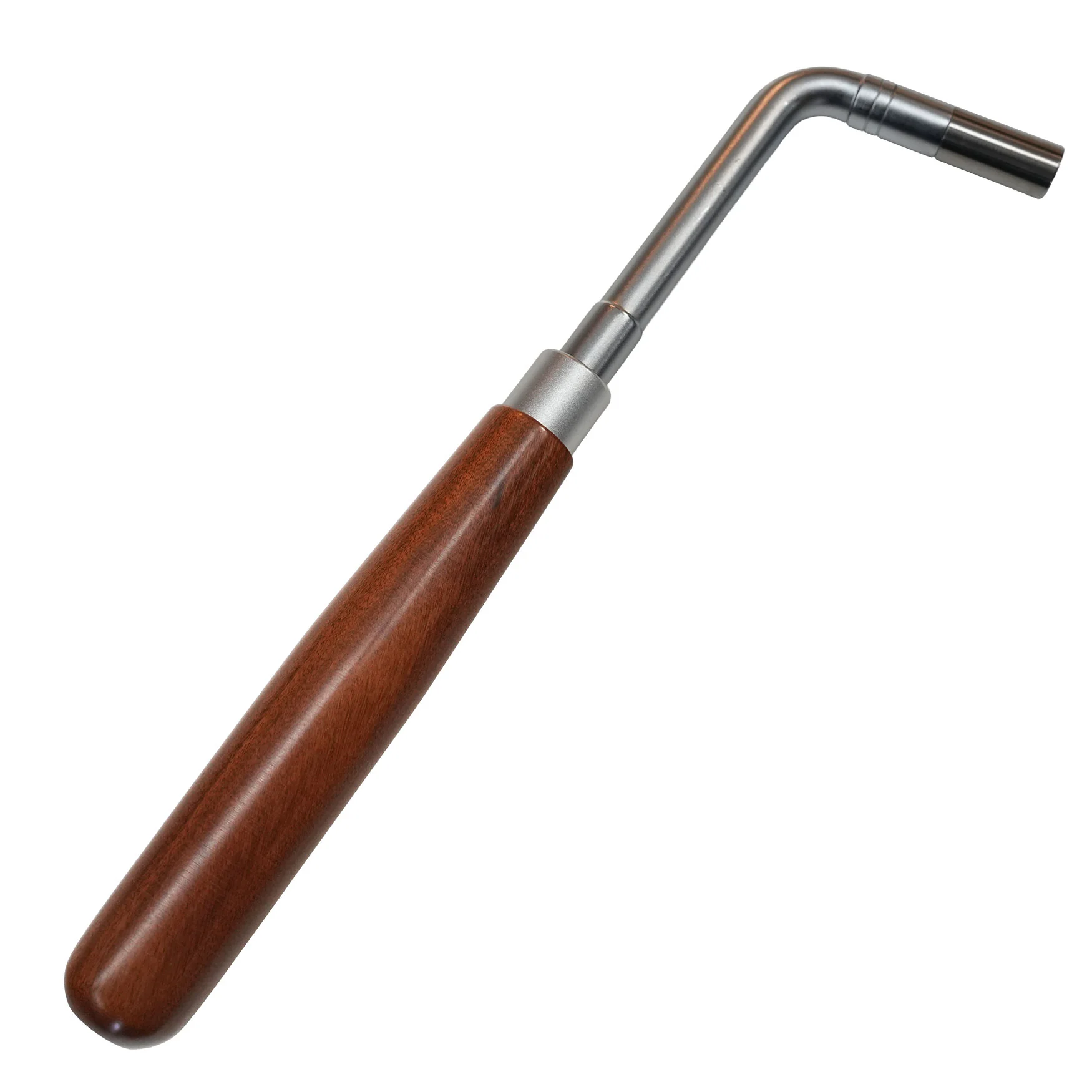 Gooseneck Rosewood Piano Tuning Lever - Image 2