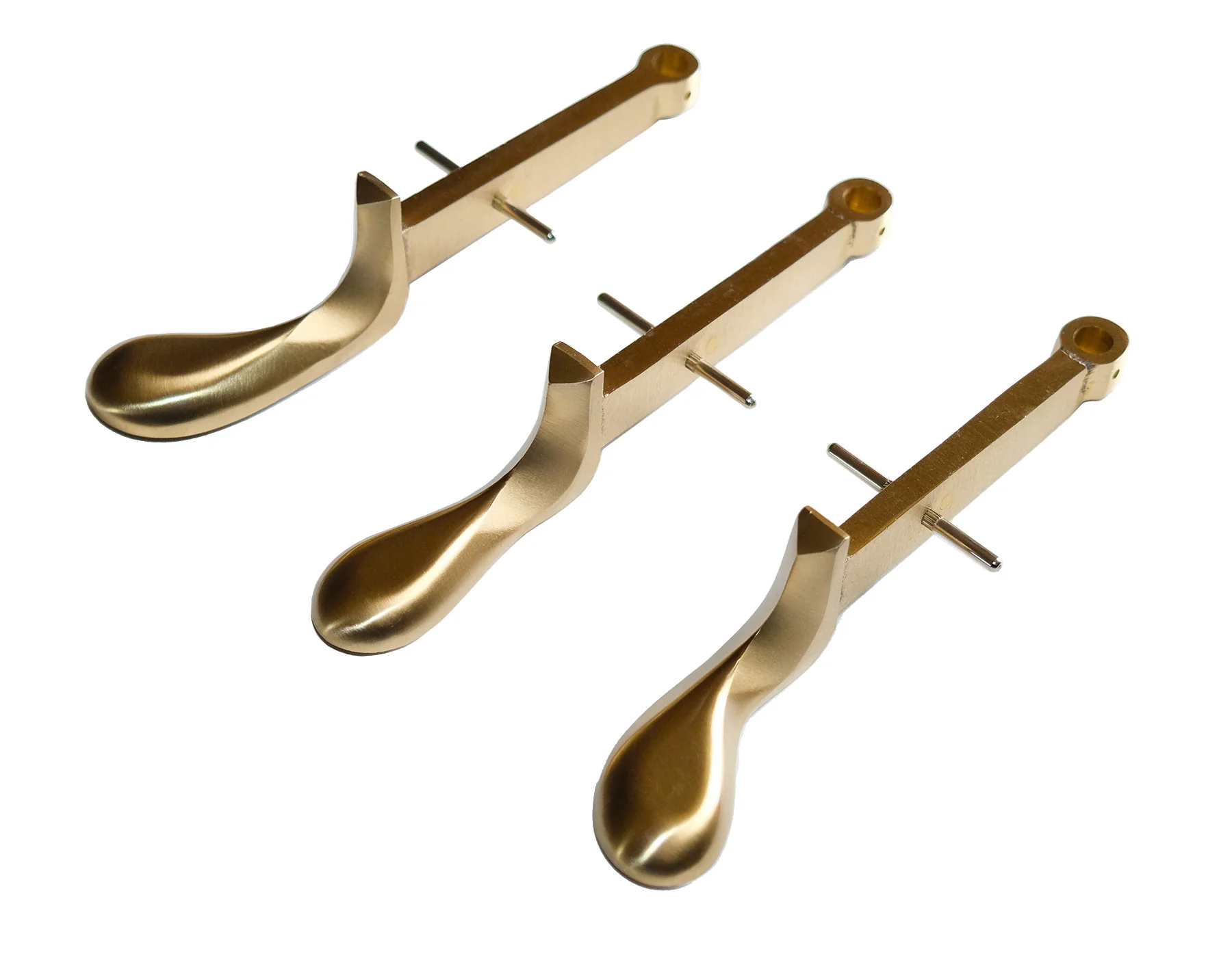 Grand Piano Pedal 7-1/2 inch solid brass Model 974