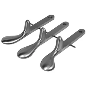 Grand Piano Pedals with Horn - Polished Brass Model 993