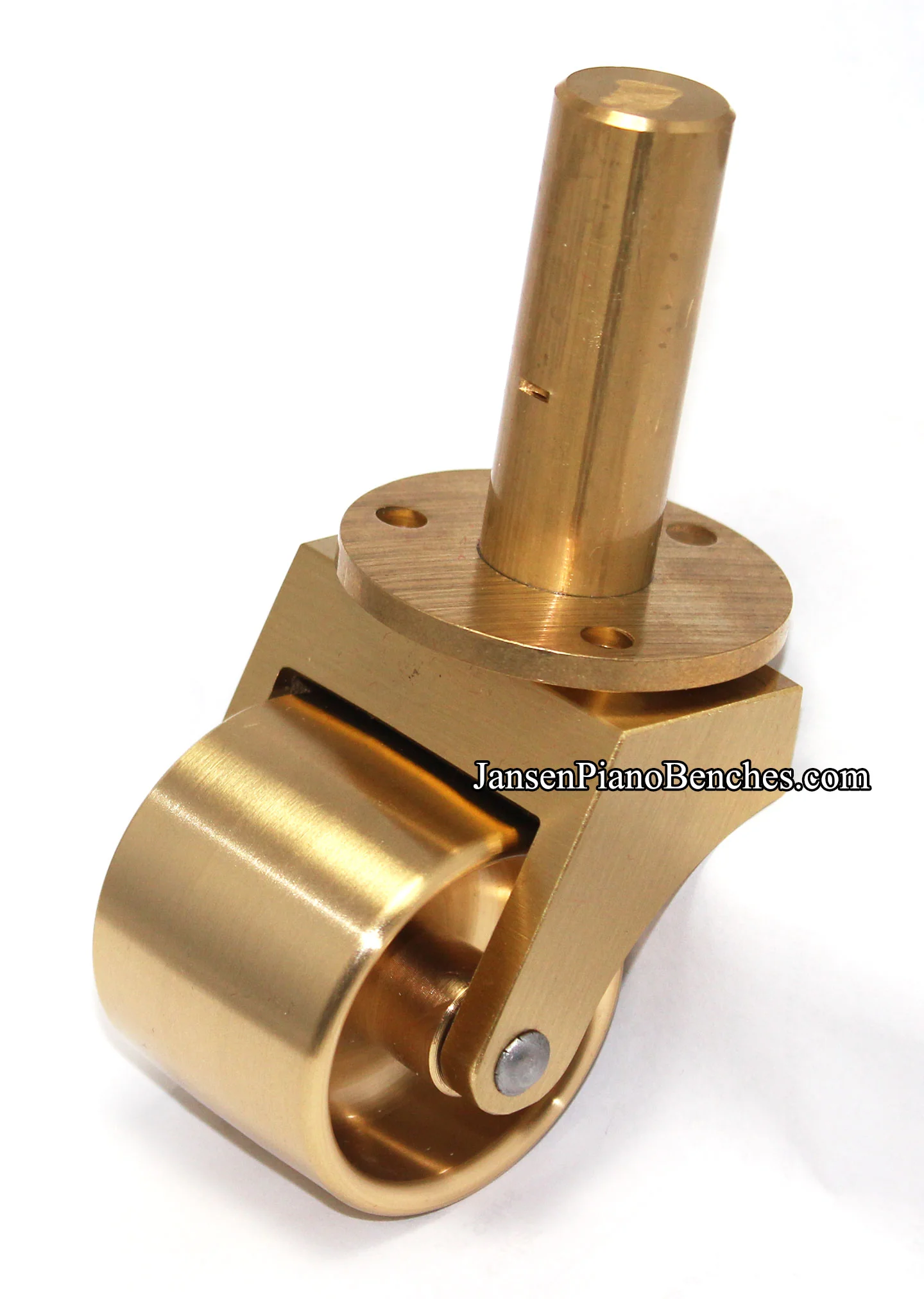 Grand Piano Wheel Brass 1.5" Width