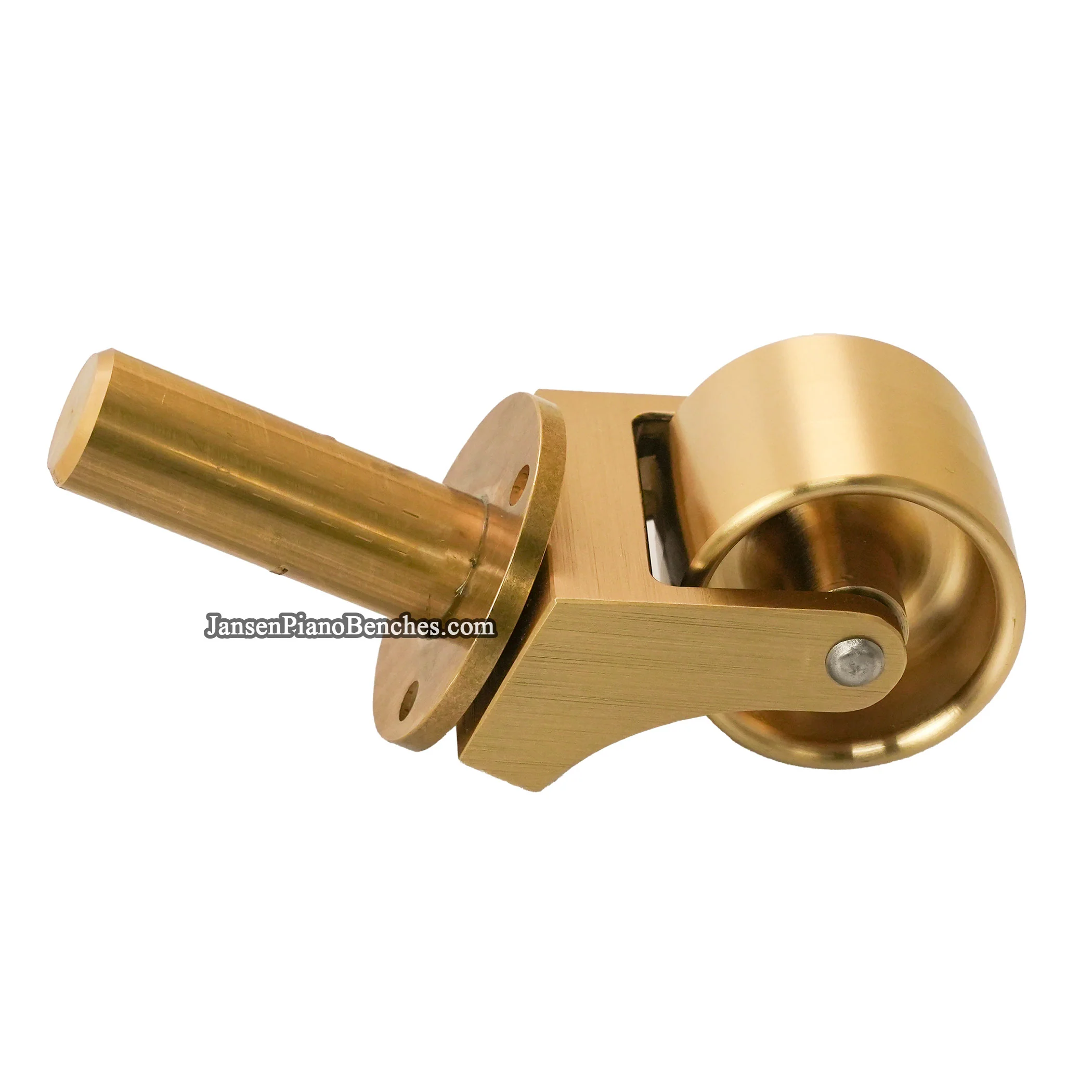 Grand Piano Wheel Brass 1.5" Width - Image 6