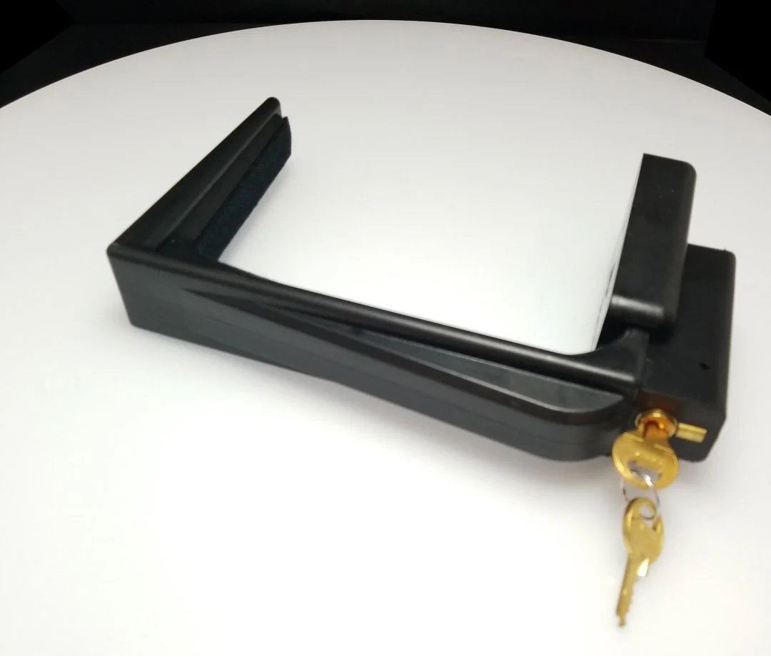 Hands Off Lucite Fallboard Clamp 6" Piano Lock - Image 26