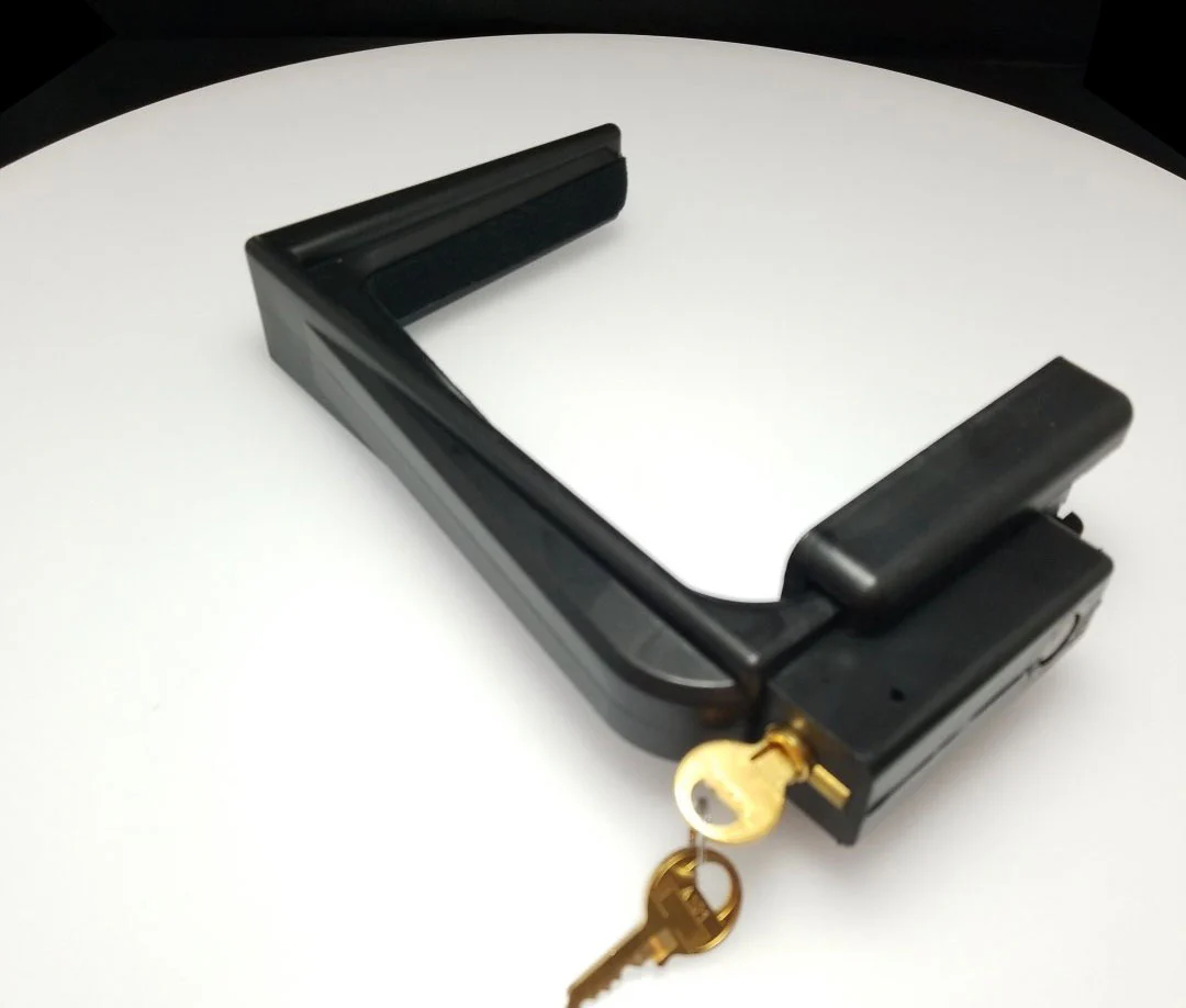 Hands Off Lucite Fallboard Clamp 6" Piano Lock - Image 28