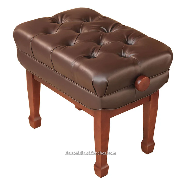 Satin Walnut Concert Artist Bench Open Box
