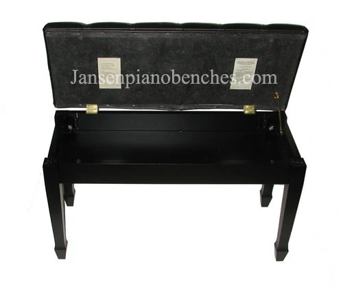 Jansen Grand Piano Upholstered Bench - Image 7
