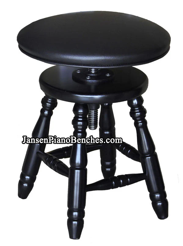Jansen Piano Stools Upholstered Top J70 - Image 2