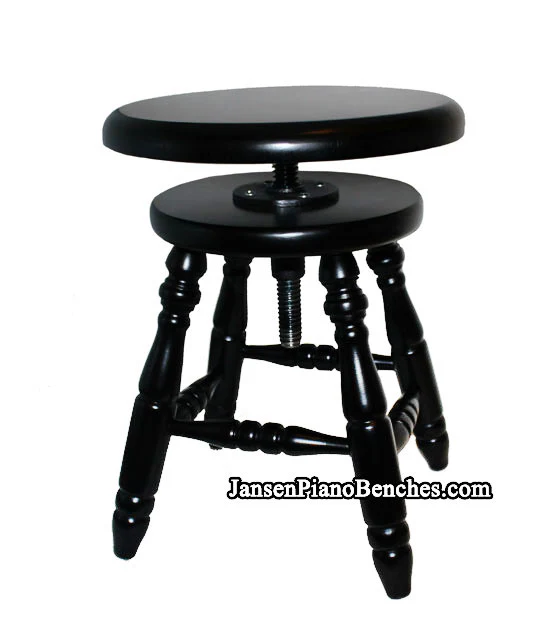 Jansen Piano Stool Wood Top J60 - Image 3