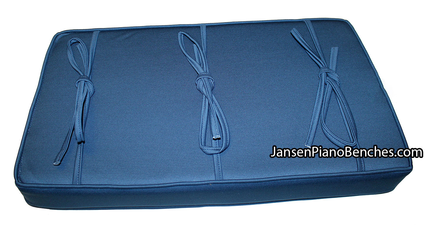 Kashmere Box Top Piano Bench Cushions GRK - 2" or 3" Thickness