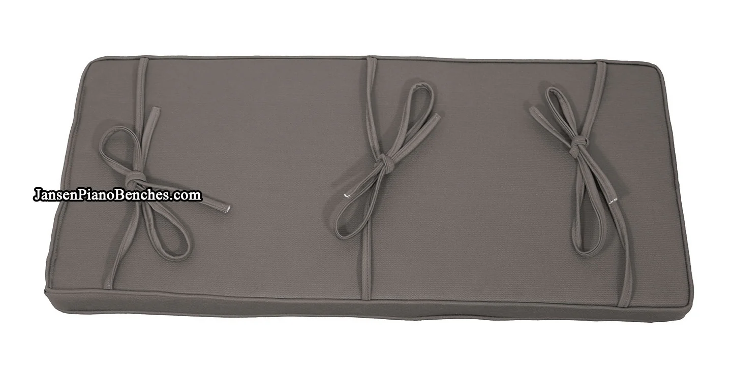 Kashmere Box Top Piano Bench Cushions GRK - 2" or 3" Thickness - Image 10