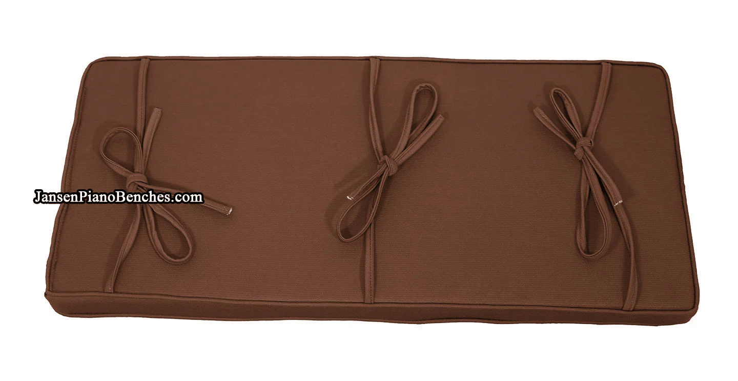 Kashmere Box Top Piano Bench Cushions GRK - 2" or 3" Thickness - Image 11