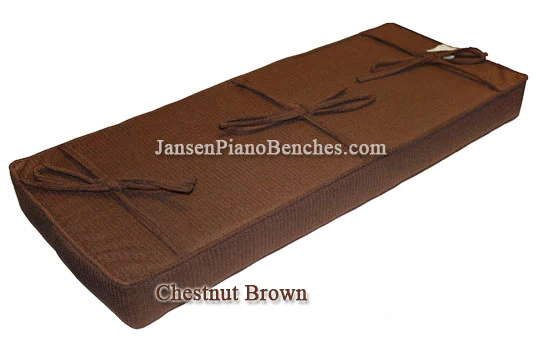 Kashmere Box Top Piano Bench Cushions GRK - 2" or 3" Thickness - Image 5