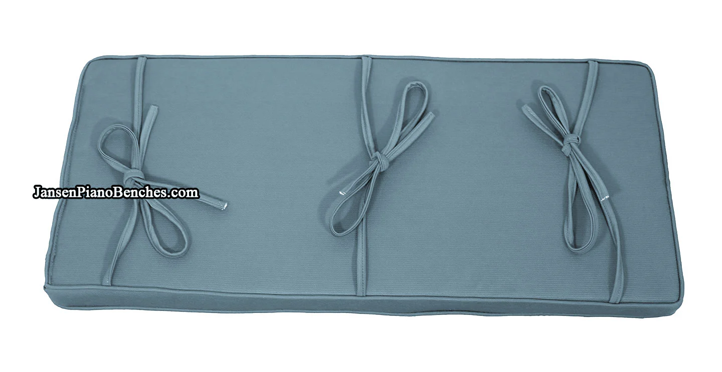 Kashmere Box Top Piano Bench Cushions GRK - 2" or 3" Thickness - Image 8