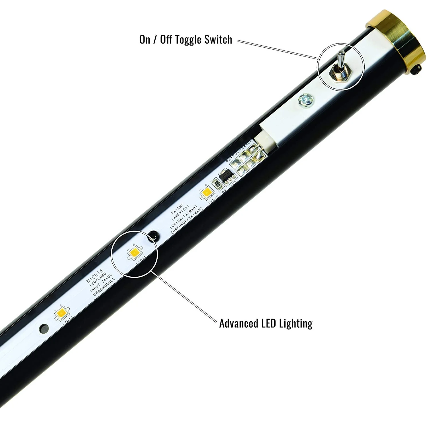 Cocoweb LED Grand Piano Lamp 19" GPLED19 - Image 8