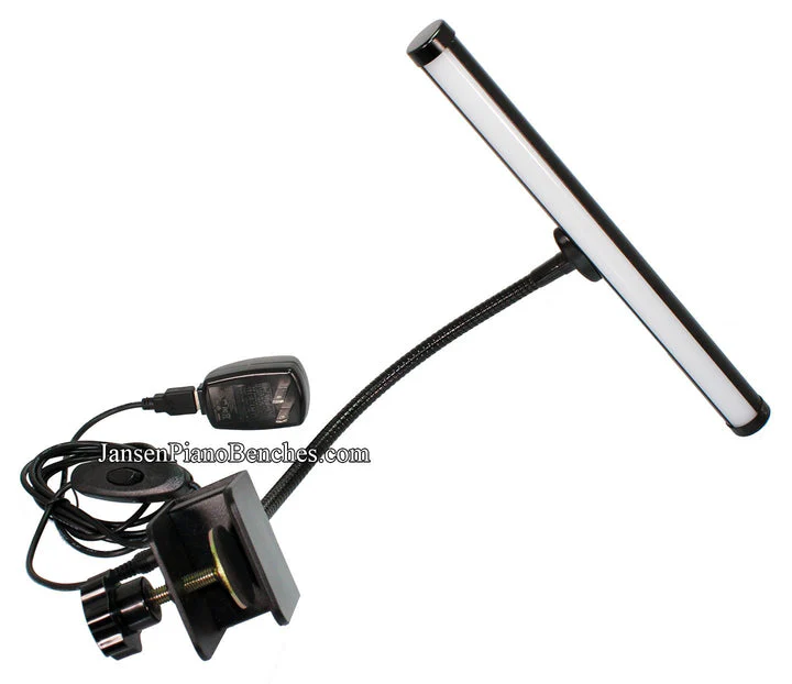 LED Piano Lamp Sale Black Finish Open Box - Image 2