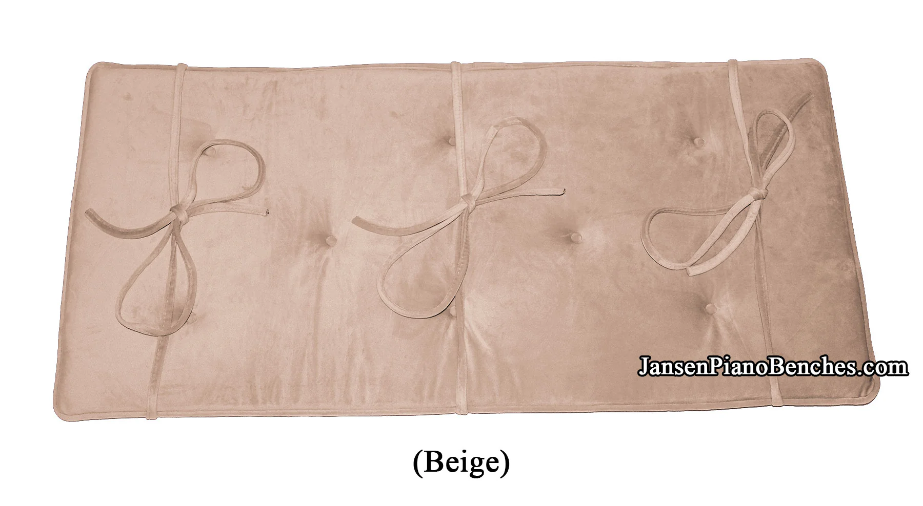 Piano Bench Cushion Tufted Velvet - Image 6