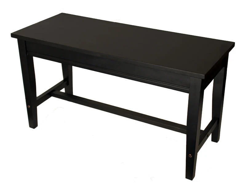 Piano Bench Wood Top with Reinforcement Crossbar - Image 3