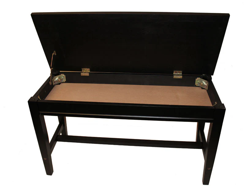 Piano Bench Wood Top with Reinforcement Crossbar - Image 4