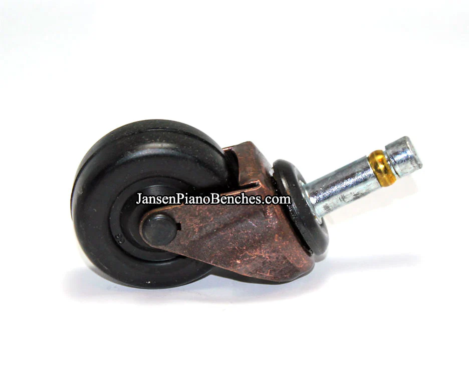 Piano Casters Rubber Wheels