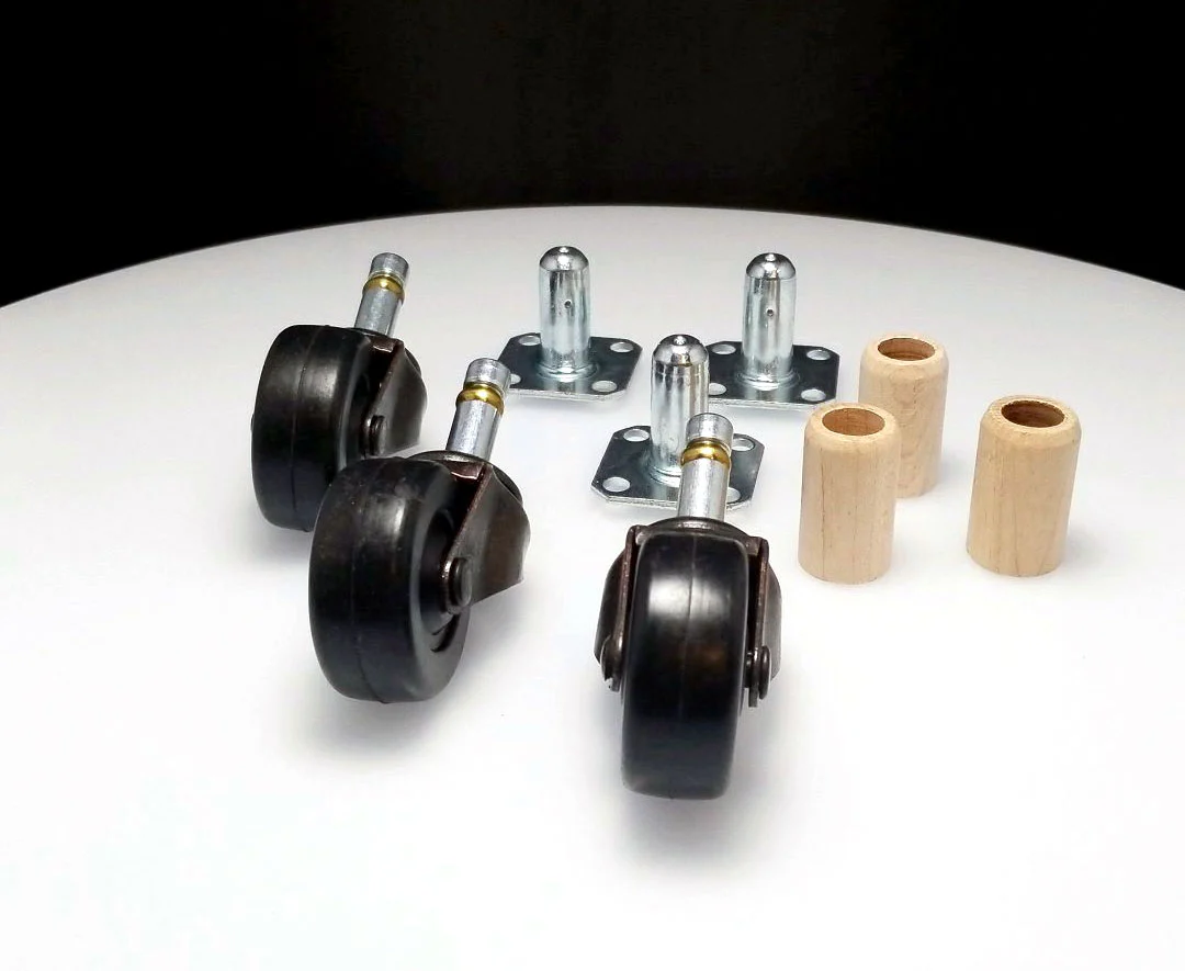 Piano Casters Rubber Wheels - Image 10