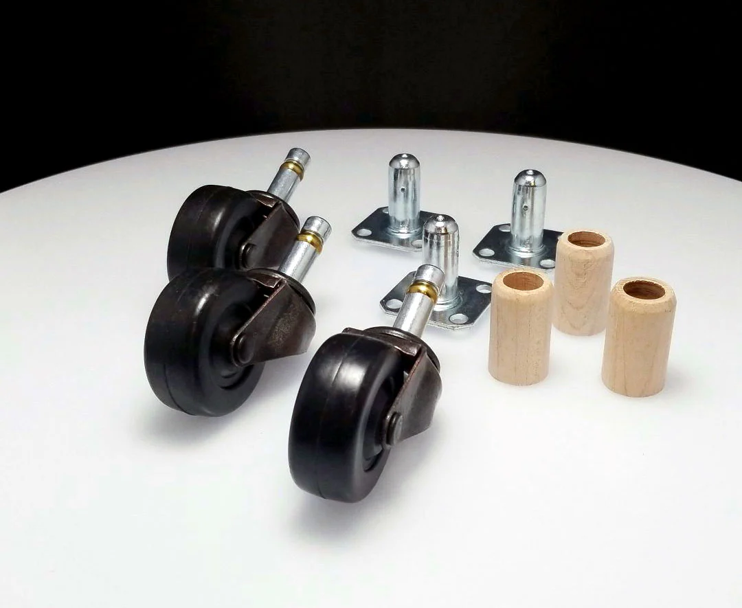 Piano Casters Rubber Wheels - Image 11