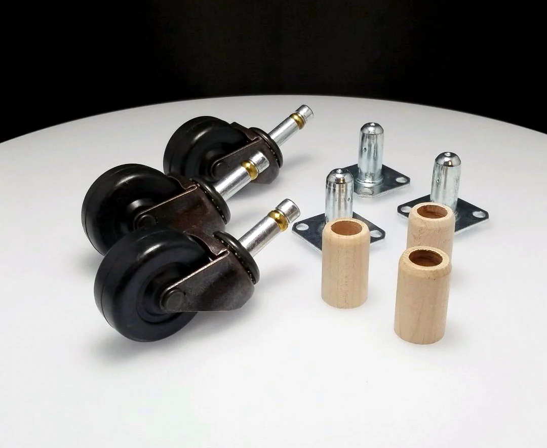 Piano Casters Rubber Wheels - Image 13