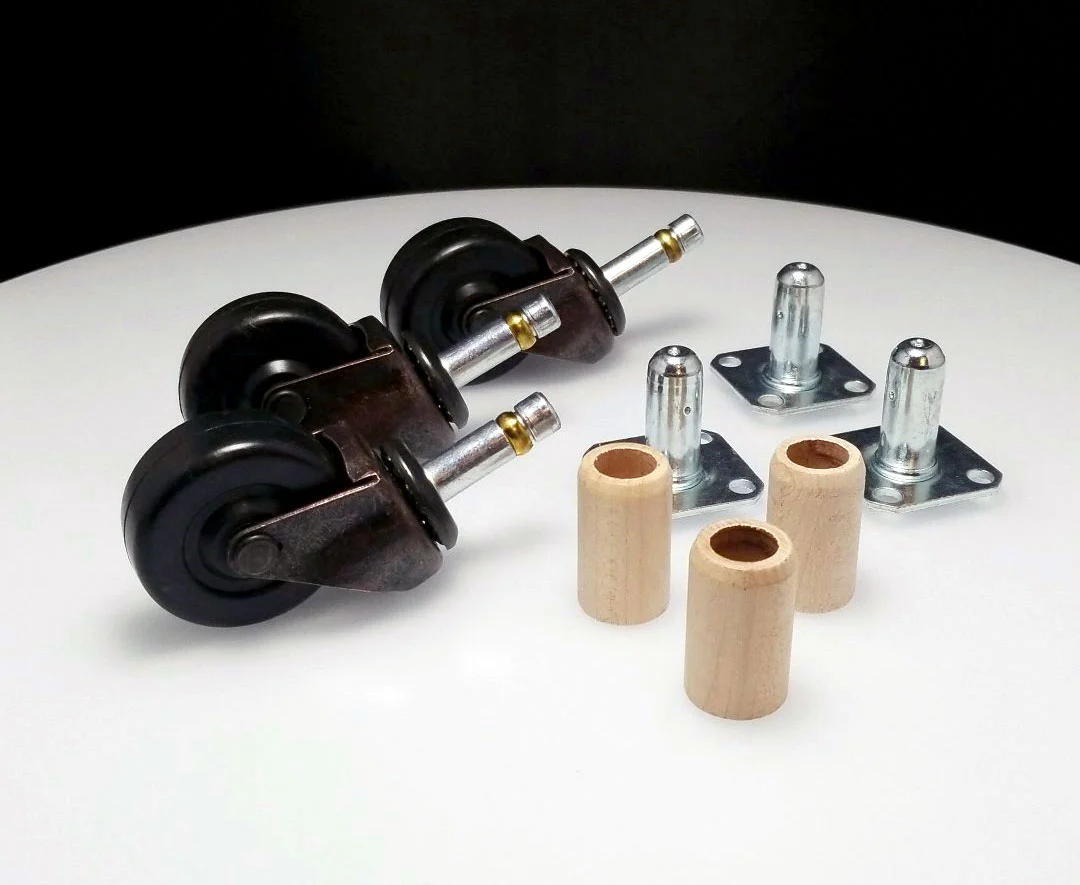 Piano Casters Rubber Wheels - Image 14