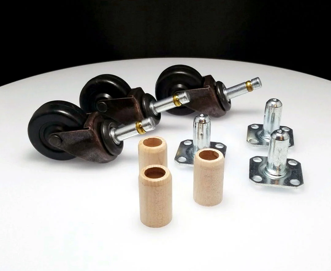 Piano Casters Rubber Wheels - Image 16