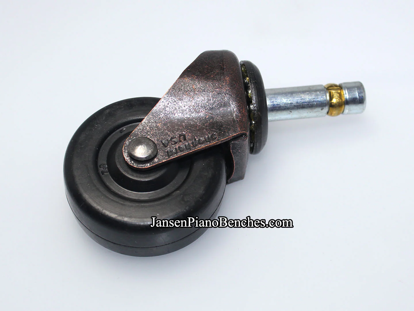 Piano Casters Rubber Wheels - Image 3