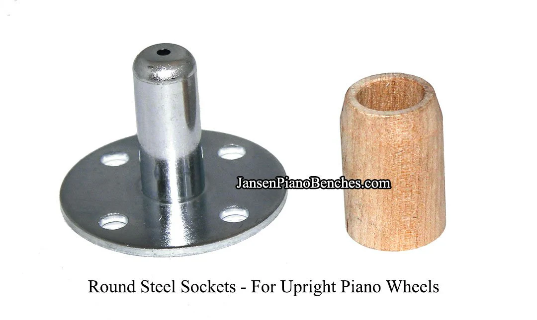 Piano Casters Rubber Wheels - Image 6